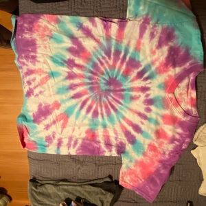 Handmade tie-dye.